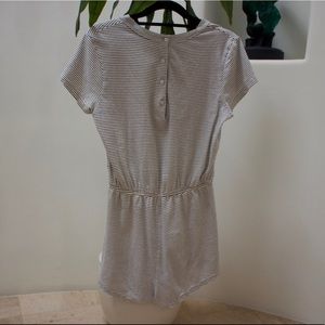 American Apparel Striped Romper